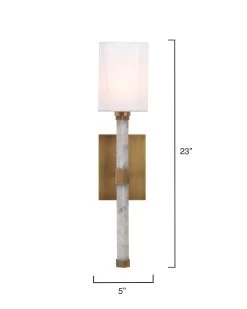White Quartz Stone Roman Hexagon Wall Sconce 10 White Quartz Stone Roman Hexagon Wall Sconce -Jamie Young Store loomlan white quartz stone roman hexagon wall sconce jamie young wall sconces 3 33037941965013