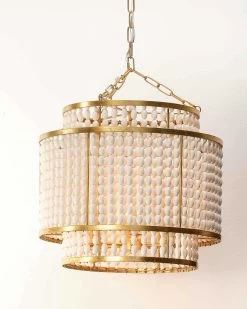White Wood Beads Pacific Beaded Chandelier 11 White Wood Beads Pacific Beaded Chandelier -Jamie Young Store loomlan white wood beads pacific beaded chandelier jamie young chandeliers 3 33037992788181
