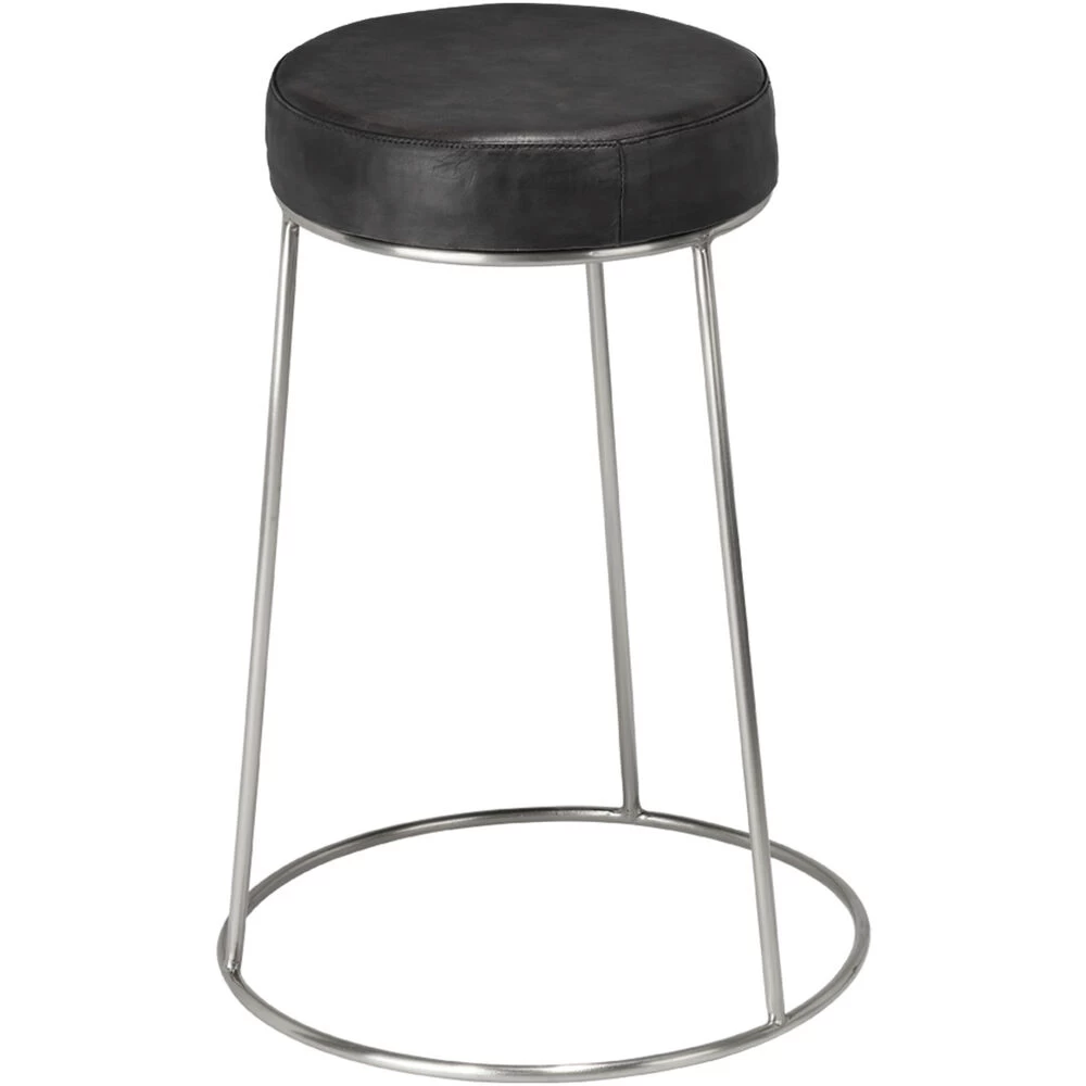 Henry 24 Inch Matte Charcoal And Pewter Counter Stool 1 Henry 24 Inch Matte Charcoal And Pewter Counter Stool