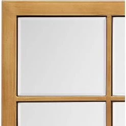 Grid 38 X 34 Inch Antique Brass Grid Mirror -Jamie Young Store ls6gridrecab 3