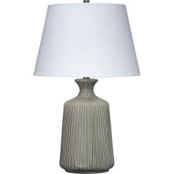 Brenton 30 Inch 150.00 Watt Grey Table Lamp Portable Light