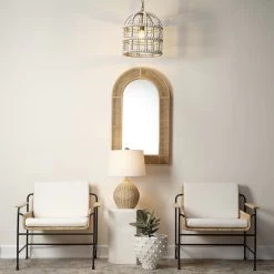 Cape 22 Inch 150.00 Watt Natural Table Lamp Portable Light -Jamie Young Store ls9capenat 4